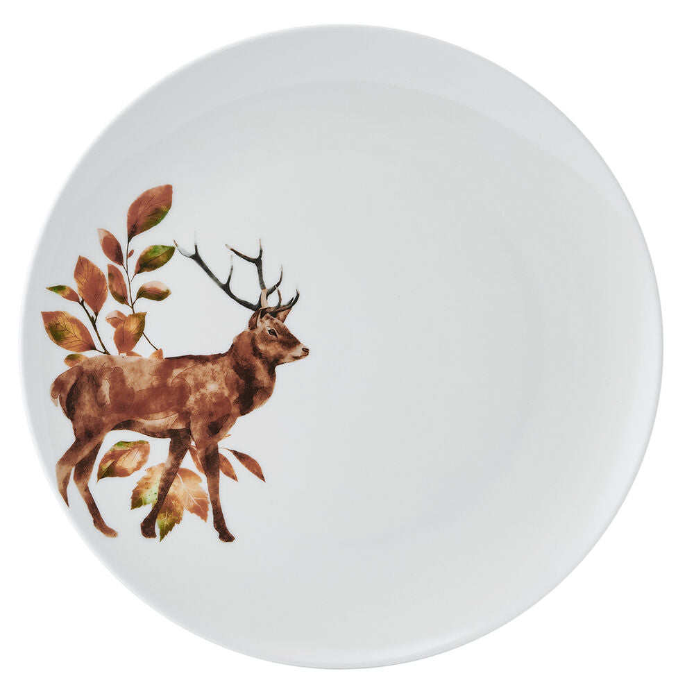 Woodland Wonders 12 Piece Dinnerware Set, Service for 4