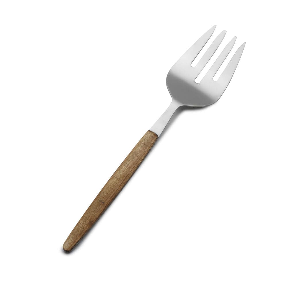 Acacia Wood Handle Serving Fork