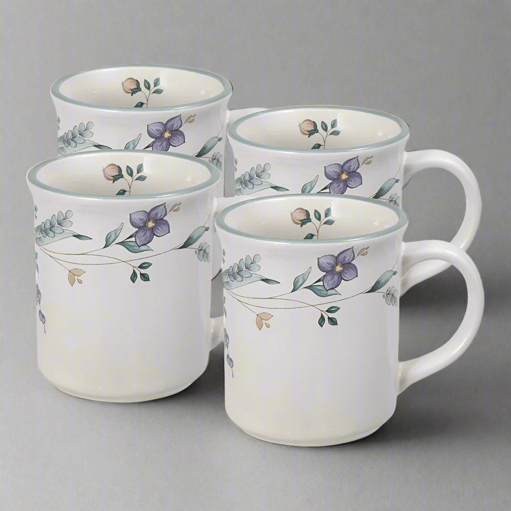 April Set of 4 Mugs