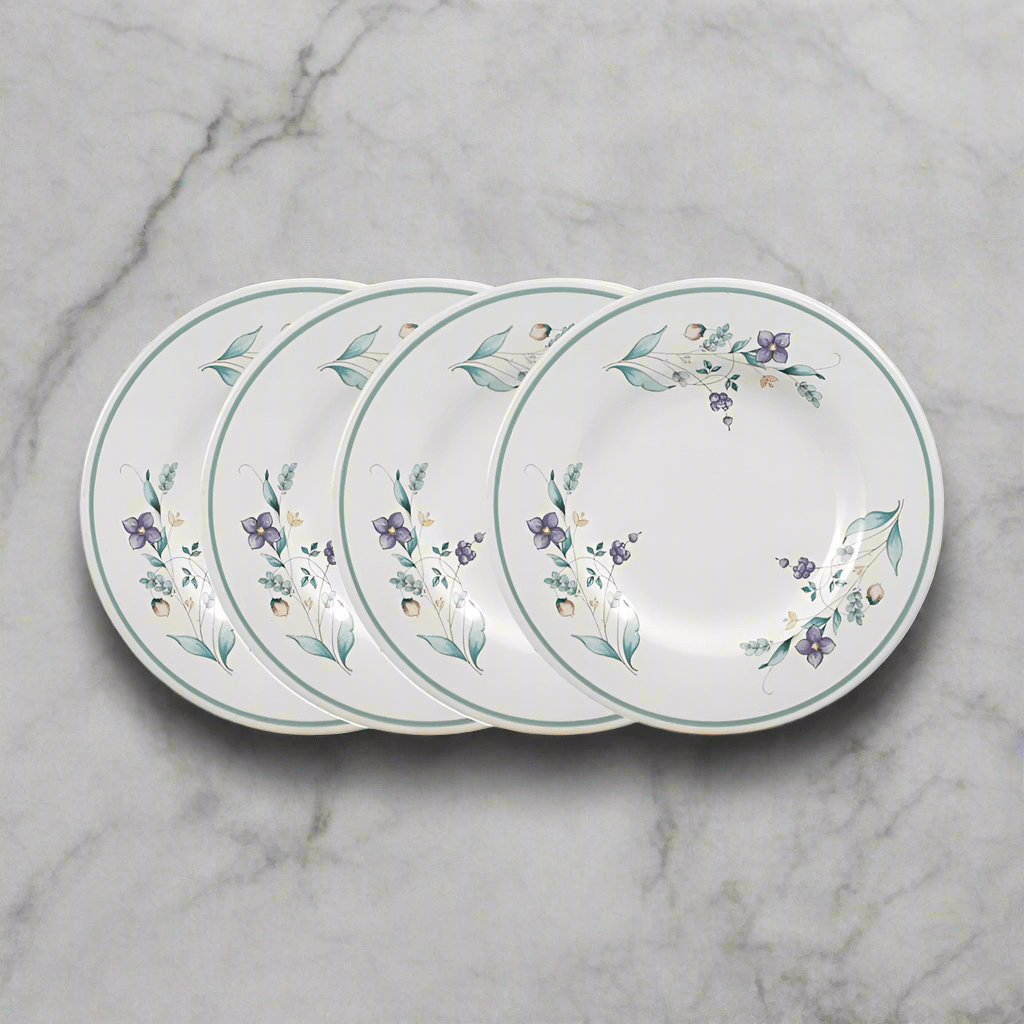 April Set of 4 Salad Plates