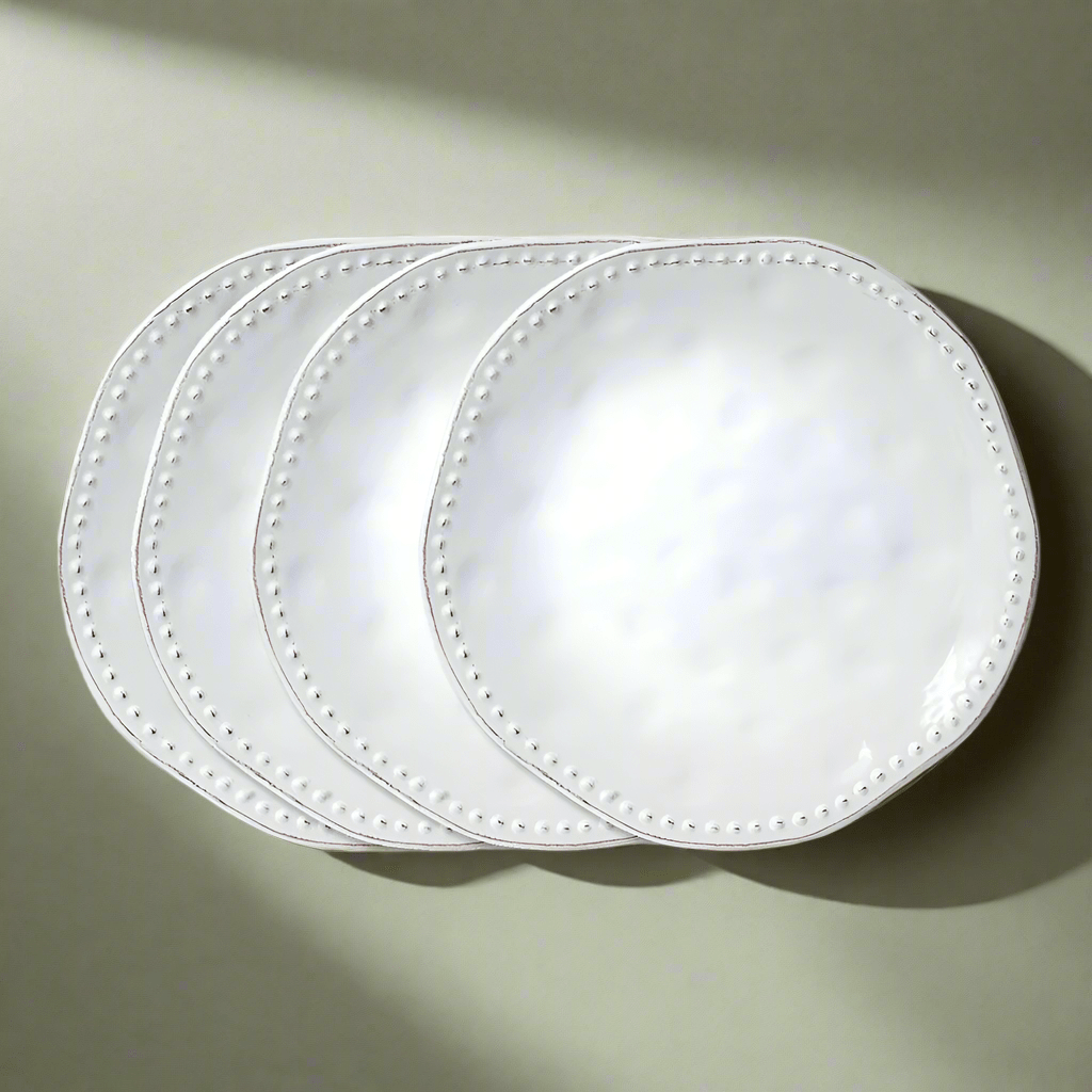 Canyon Bead Set of 4 Dinner Plates