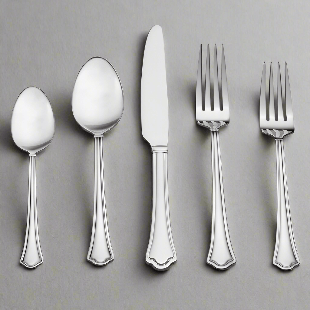 Capri Frost 20 Piece Flatware Set, Service for 4