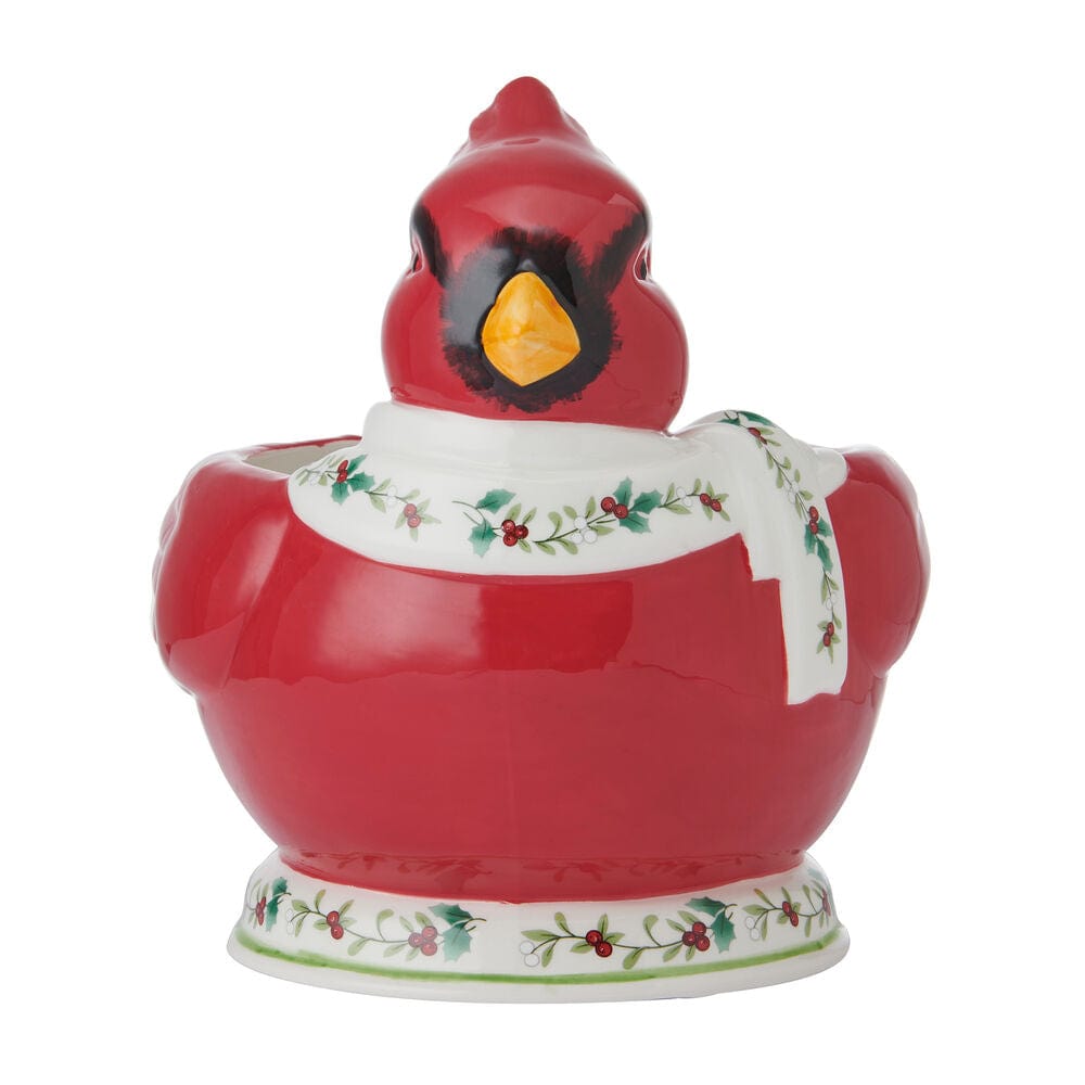 Winterberry® Cardinal Candy Bowl