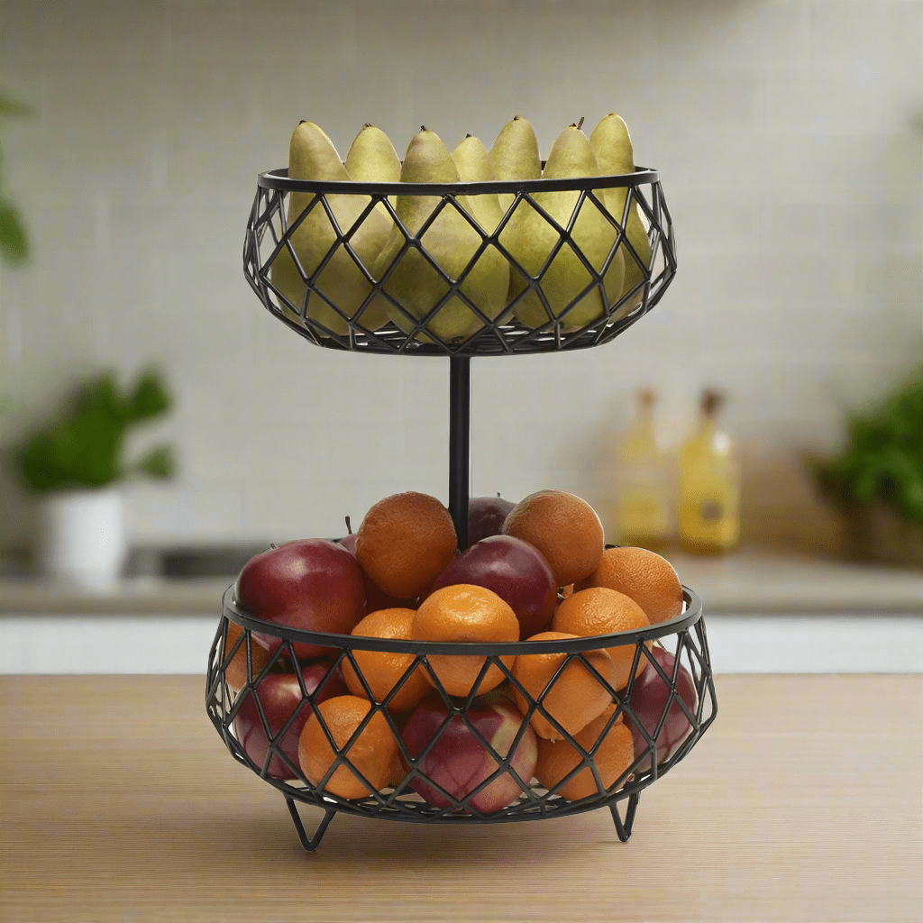 Scott Living Catalyst 2 Tier Storage Basket