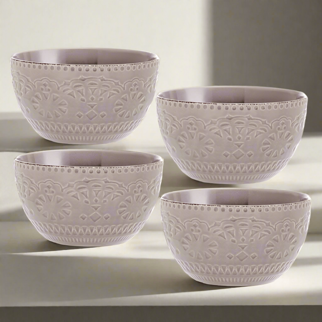 Chateau Smoke Set of 4 Soup Cereal Bowls