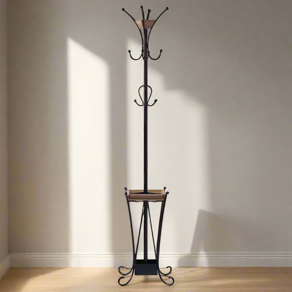 Coat Rack With Umbrella Stand