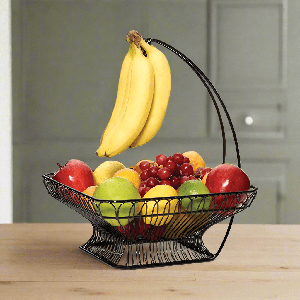 Countryside Fruit Basket with Banana Hook