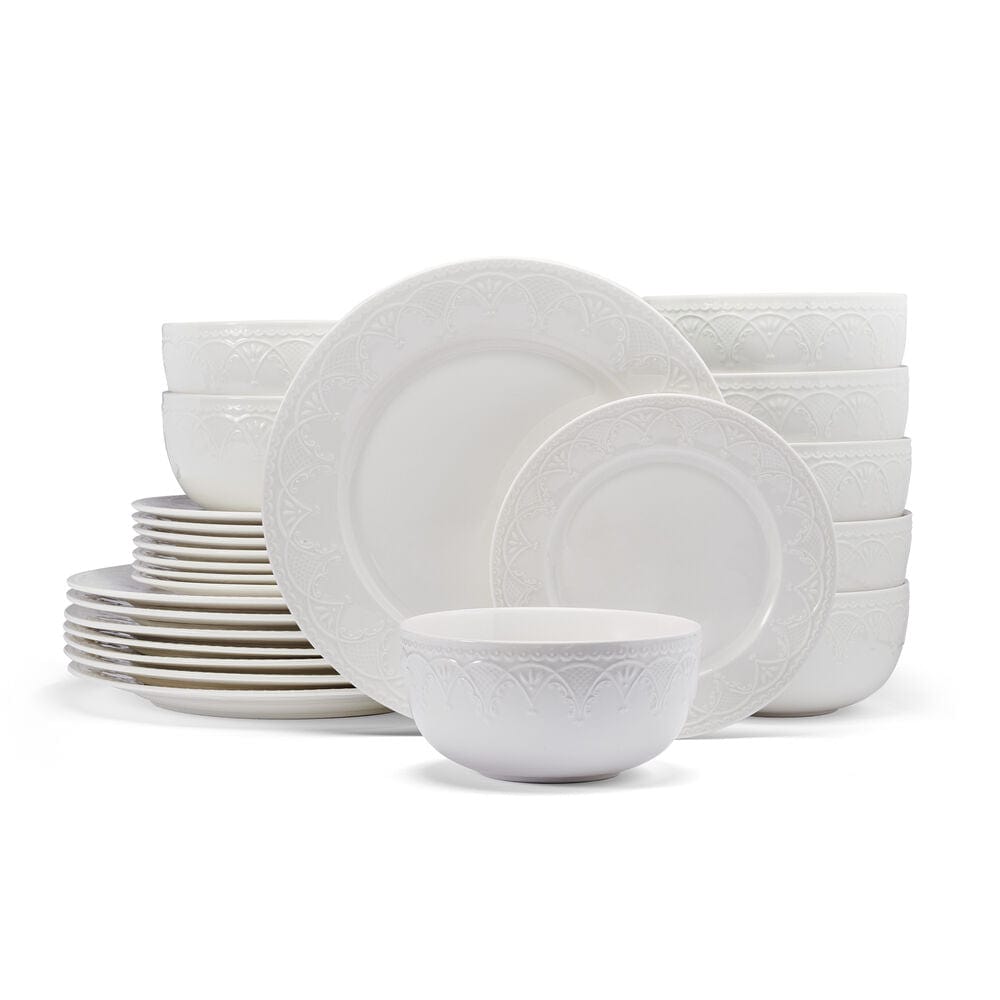 Esmeralda 24 Piece Dinnerware Set, Service for 8