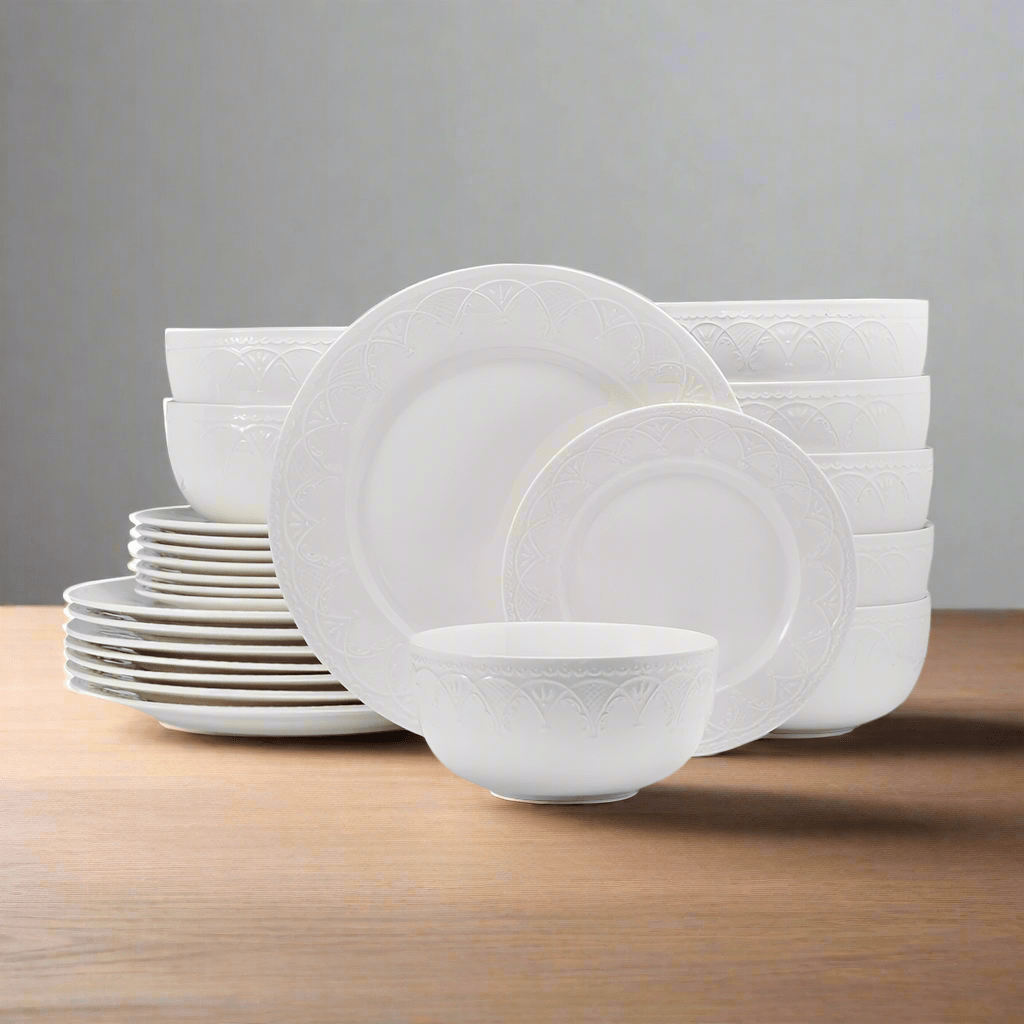 Esmeralda 24 Piece Dinnerware Set, Service for 8