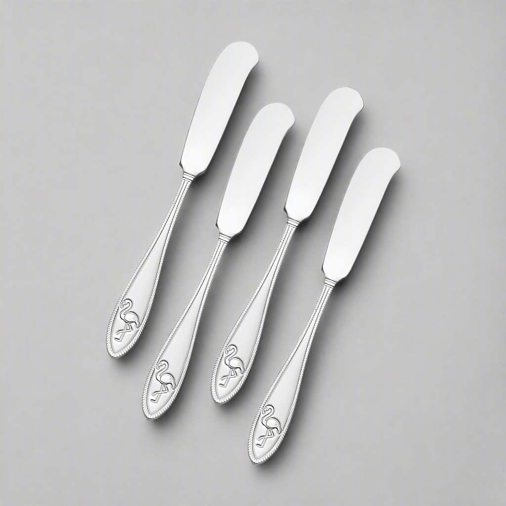 Flamingo Set of 4 Spreaders