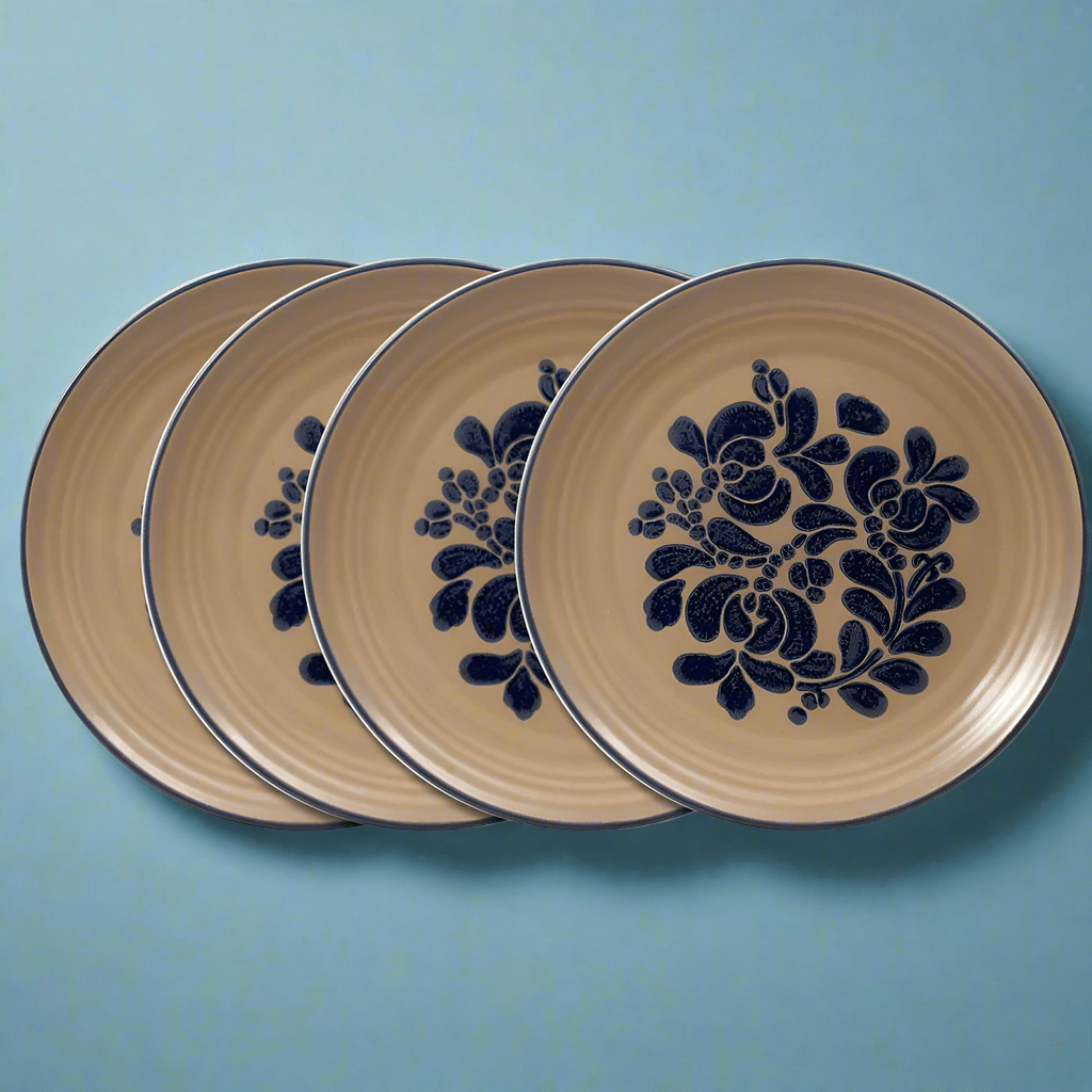 Folk Art® Set of 4 Dinner Plates