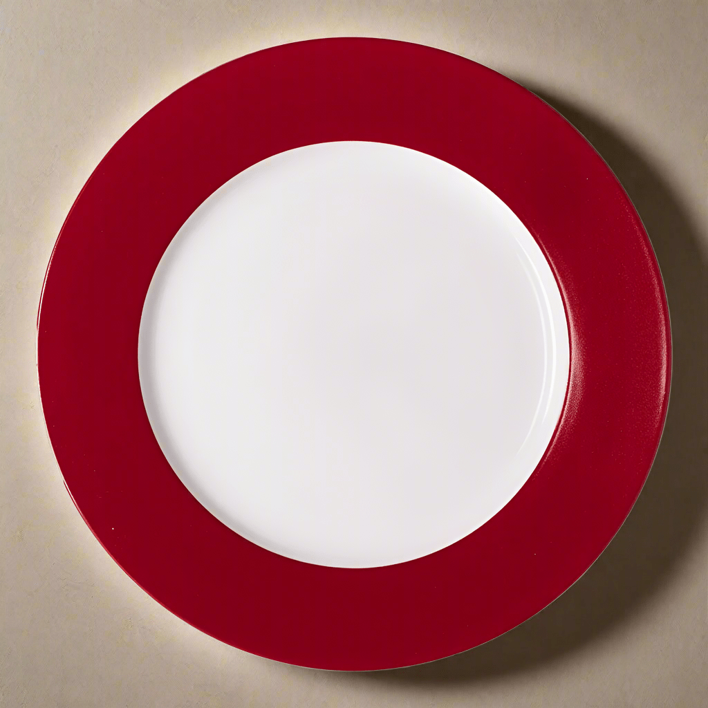 Kenna Red Dinner Plate