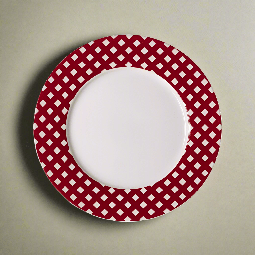 Kenna Red Salad Plate