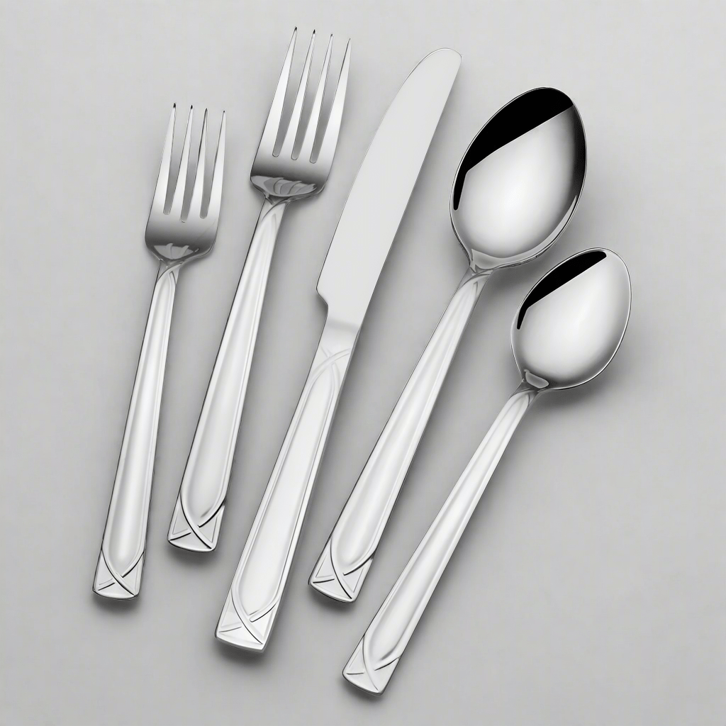 Mabel 30 Piece Flatware Set With Caddy, Service for 6