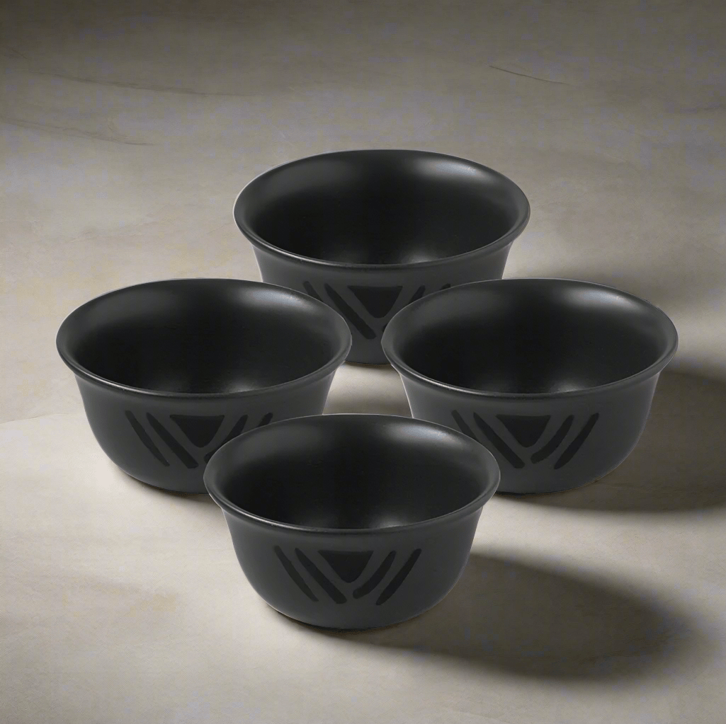 Midnight Sun® Set of 4 Deep Soup Cereal Bowls