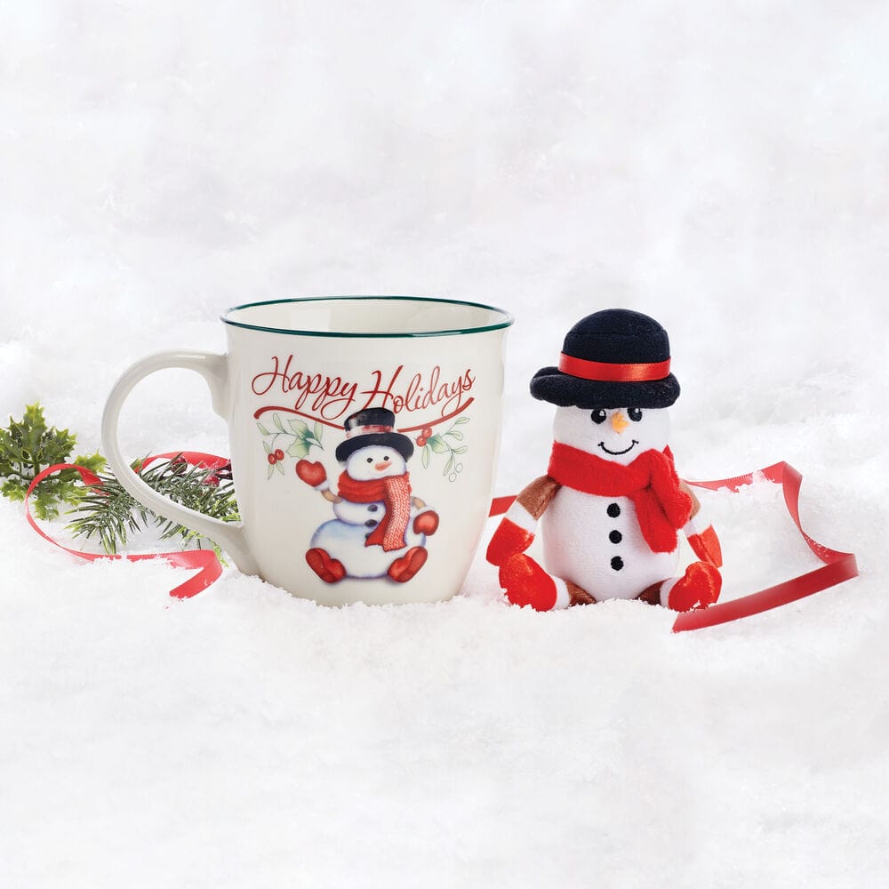 Winterberry® Mug with Snowman Ornament