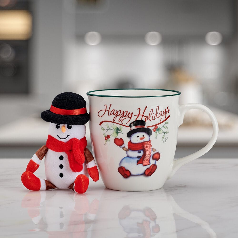 Winterberry® Mug with Snowman Ornament