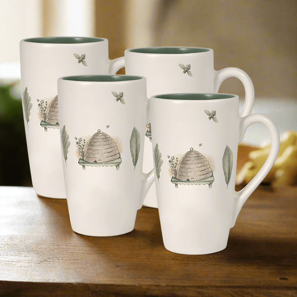 Naturewood® Set of 4 Latte Mugs