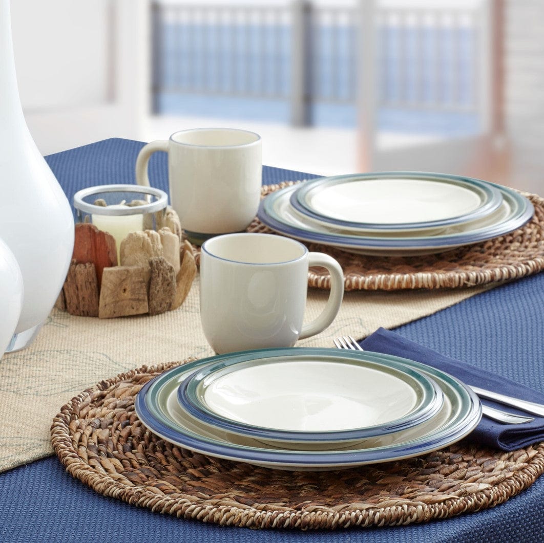 Ocean Breeze Set of 4 Dinner Plates