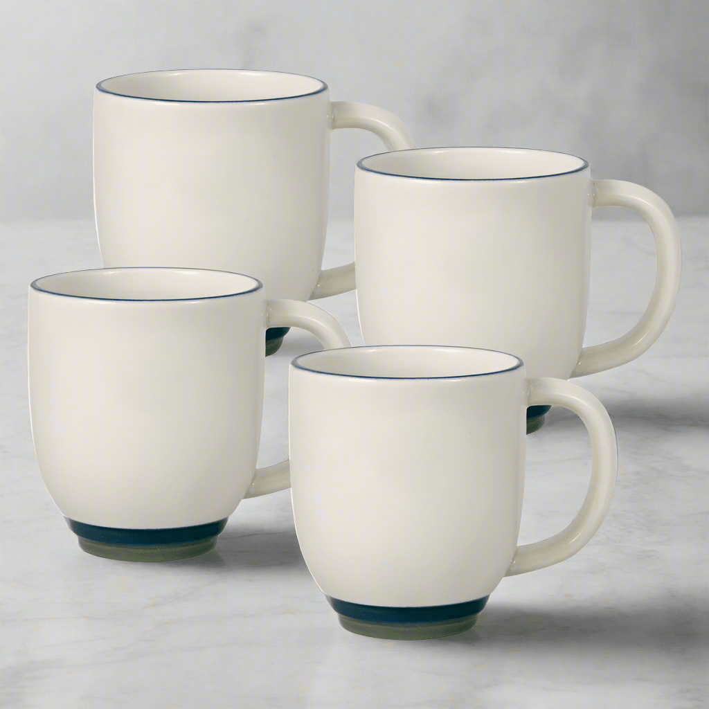 Ocean Breeze Set of 4 Mugs