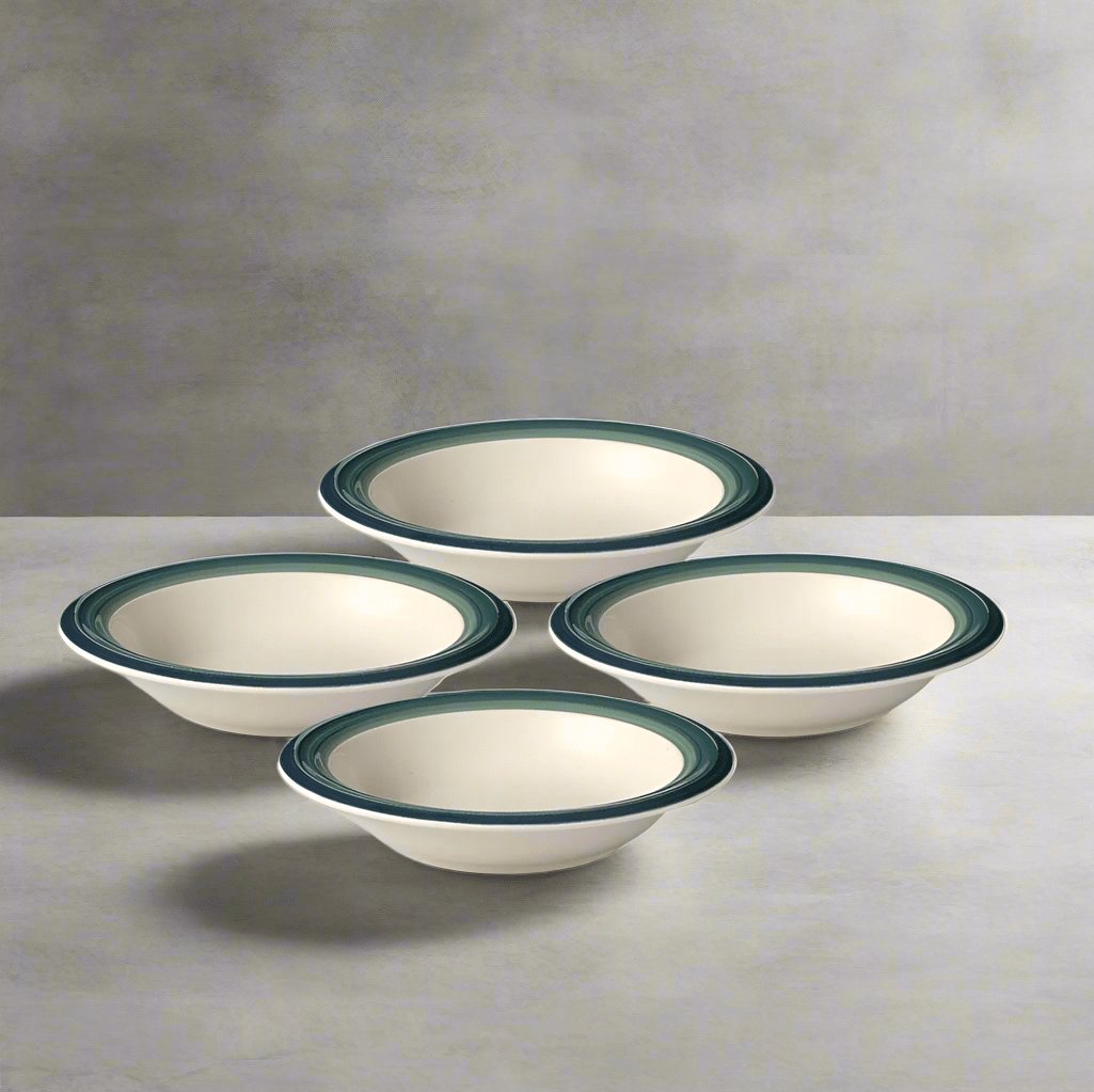 Ocean Breeze Set of 4 Rim Soup Bowls