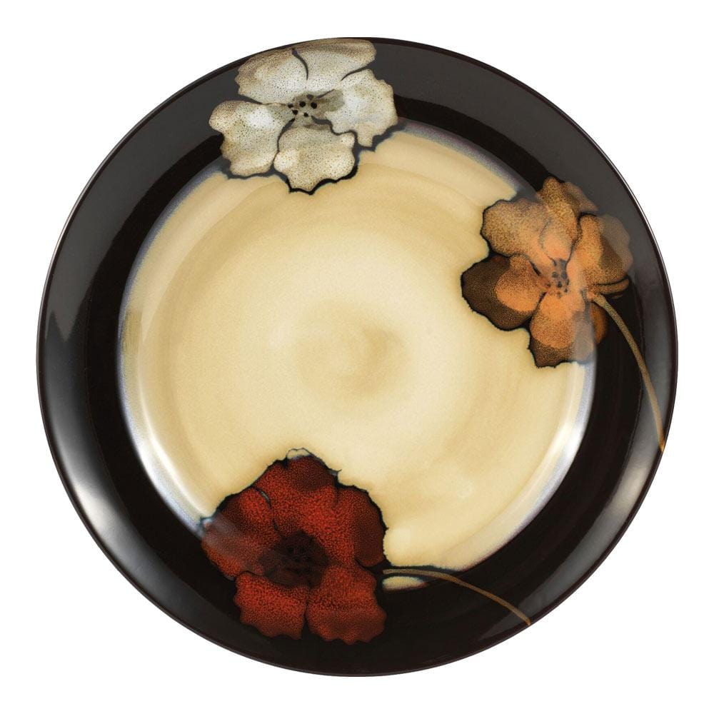 Painted Poppies 32 Piece Dinnerware Set, Service for 8