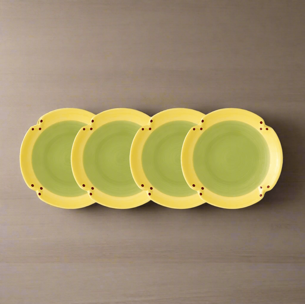 Pistoulet® Set of 4 Bread and Butter Dessert Plates