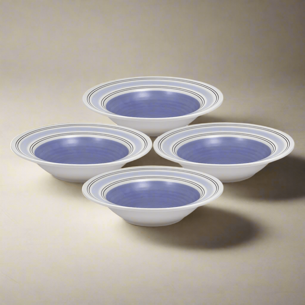 Rio Set of 4 Rim Soup Bowls