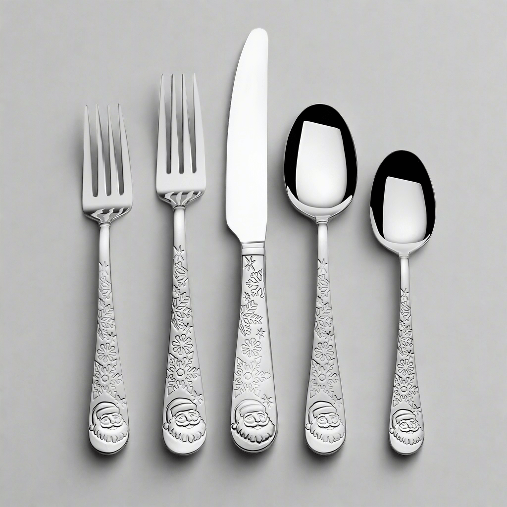 Santa 20 Piece Flatware Set, Service for 4