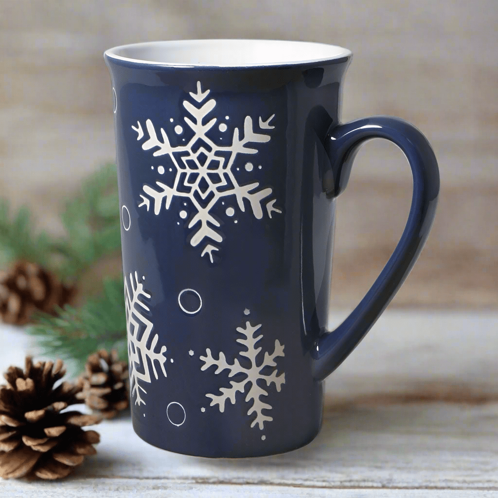 Snow Flurry Latte Mug