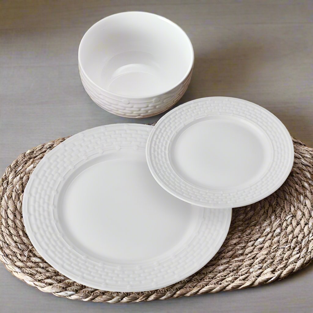 Sonya 24 Piece Dinnerware Set, Service for 8