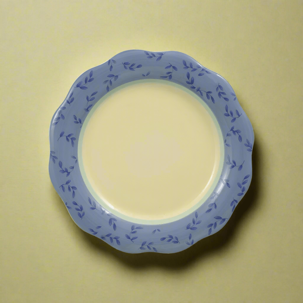 Summer Breeze Salad Plate, Scalloped