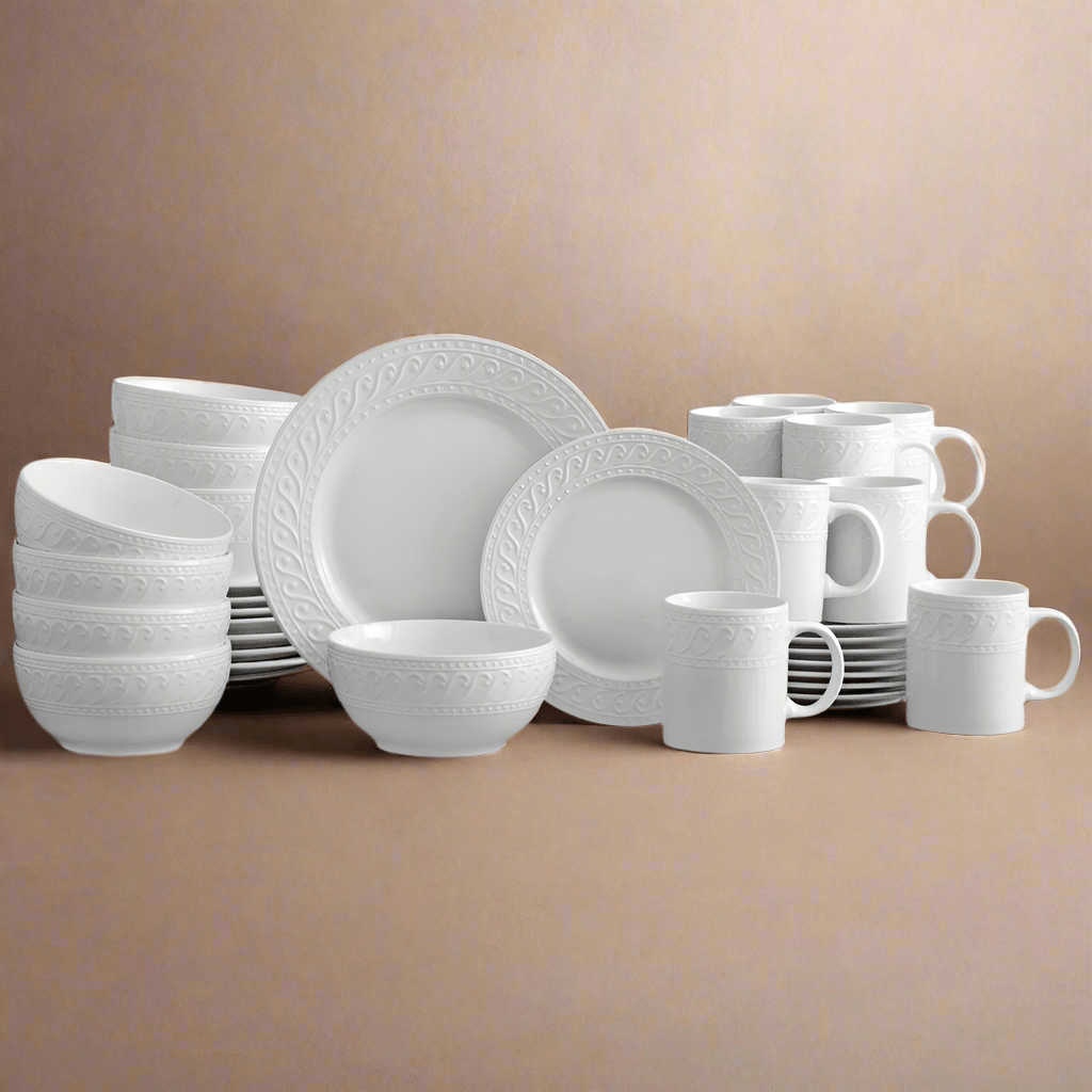 Sylvia 32 Piece Dinnerware Set, Service for 8