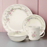 Tea Rose Dinnerware Set 16 Piece