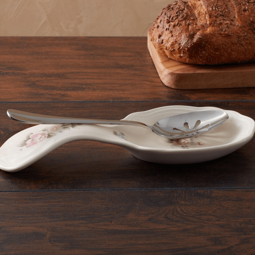 Tea Rose Spoon Rest