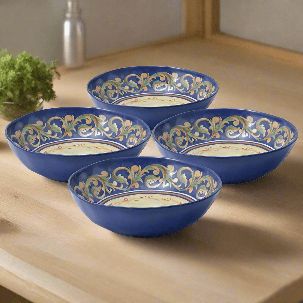 Villa della Luna® Set of 4 Outdoor Melamine Cereal Bowls