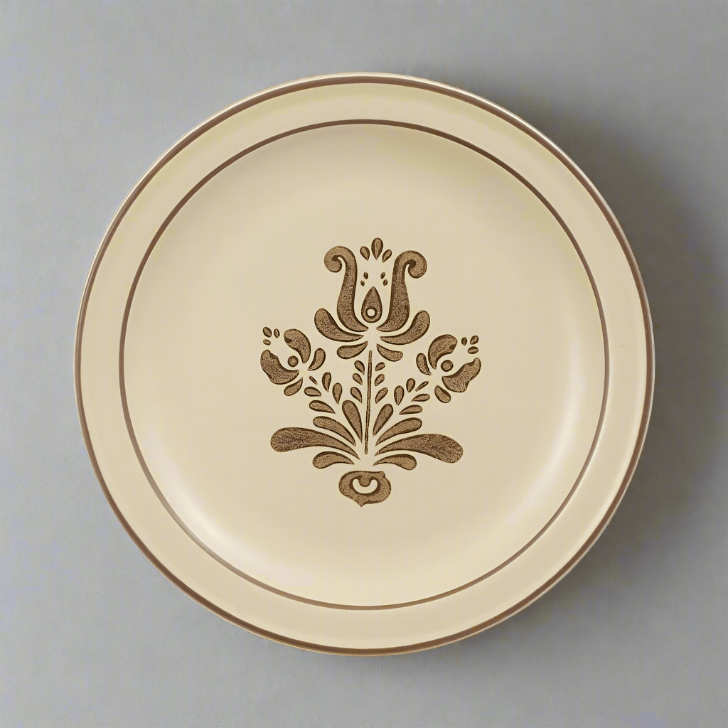 Village Luncheon Plate