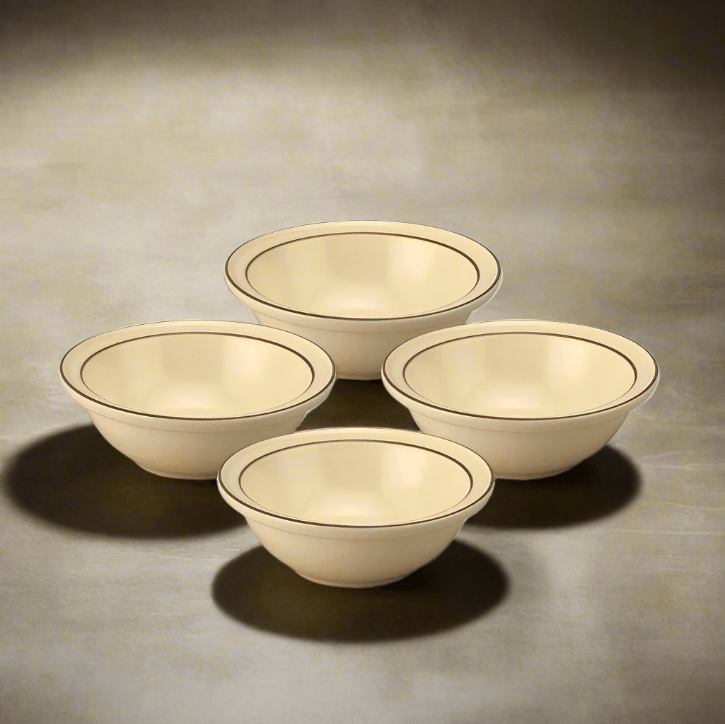 Village Set of 4 Soup Cereal Bowls