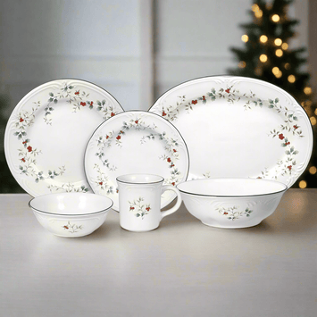 Holiday Christmas Dinnerware Sets Plates Dishes Pfaltzgraff