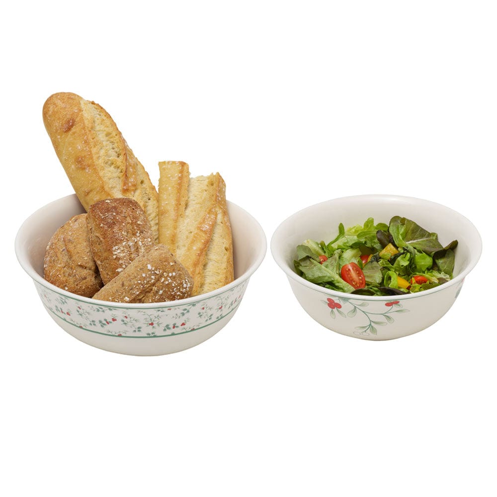 Winterberry® Set of 2 Holly Nesting Serving Bowls