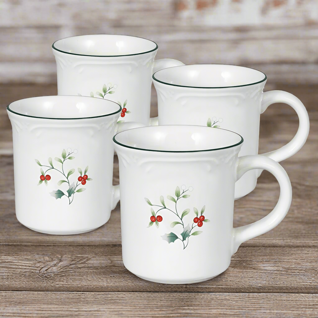 Winterberry® Set of 4 Mugs