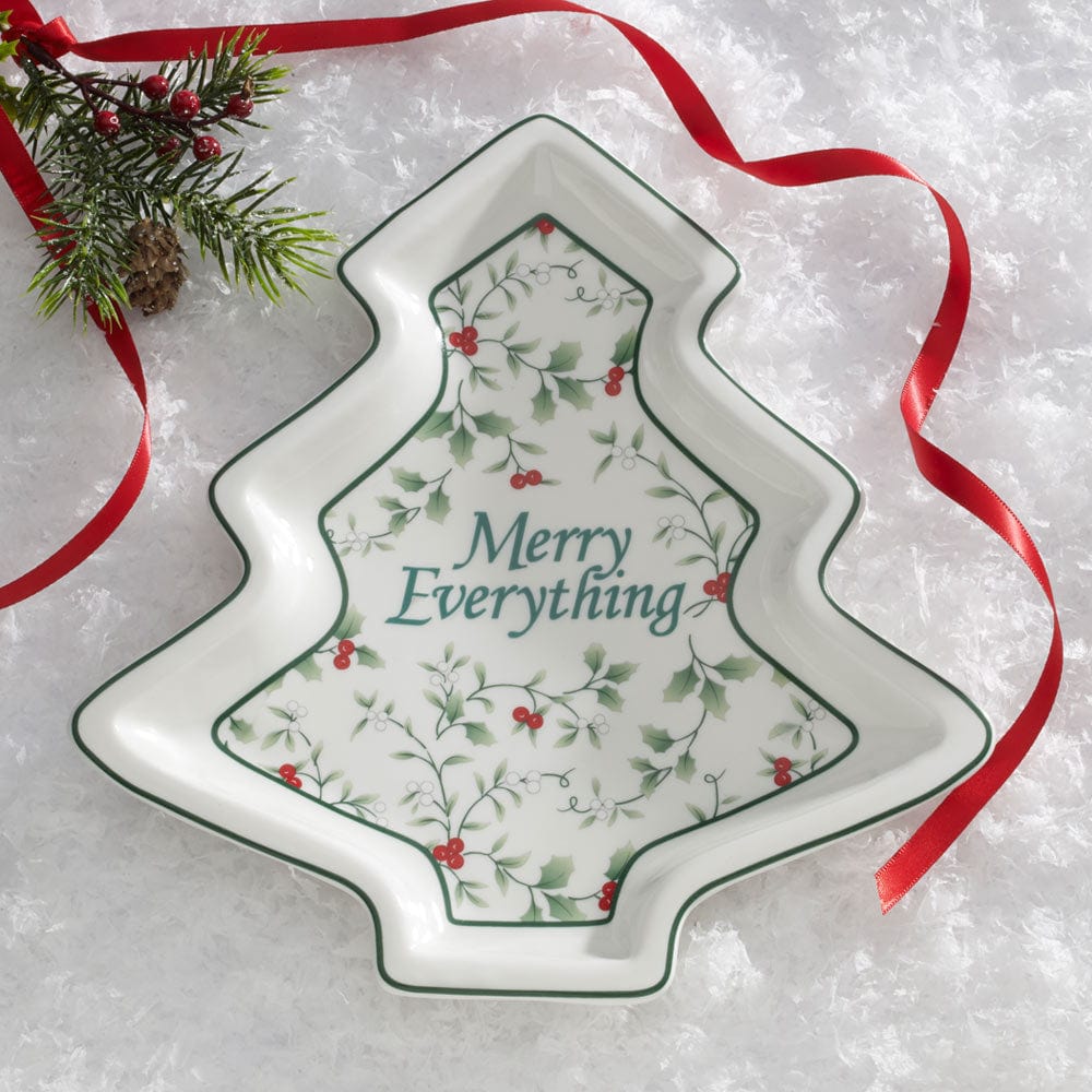 Winterberry® Small Merry Everything Tree Dish