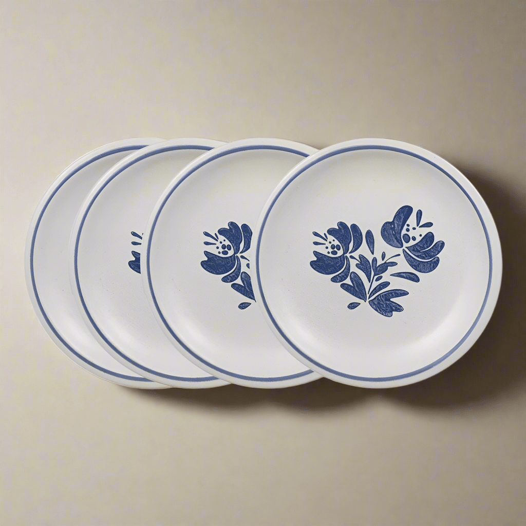 Yorktowne Set of 4 Luncheon Plates