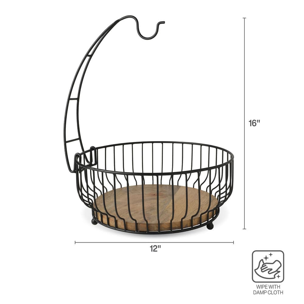 Savannah Fruit Storage Basket with Banana Hook