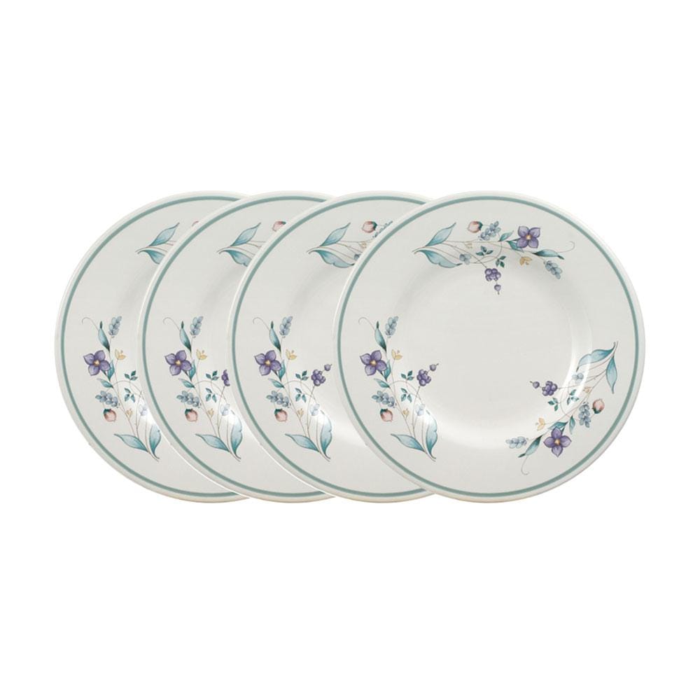 April Set of 4 Salad Plates