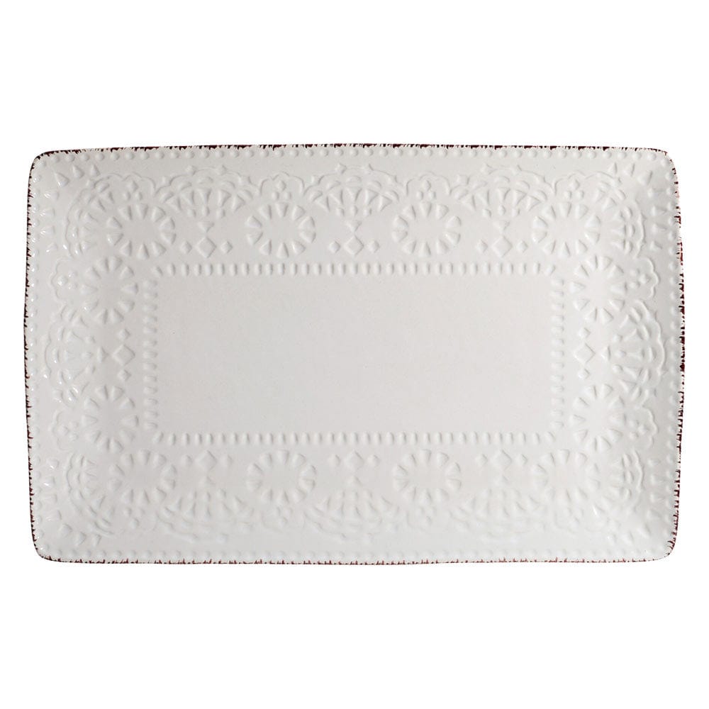 Chateau Cream Rectangular Platter