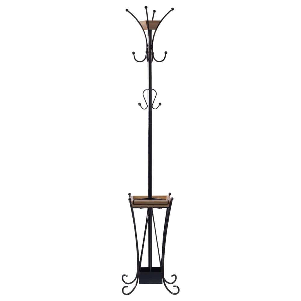 Coat Rack With Umbrella Stand