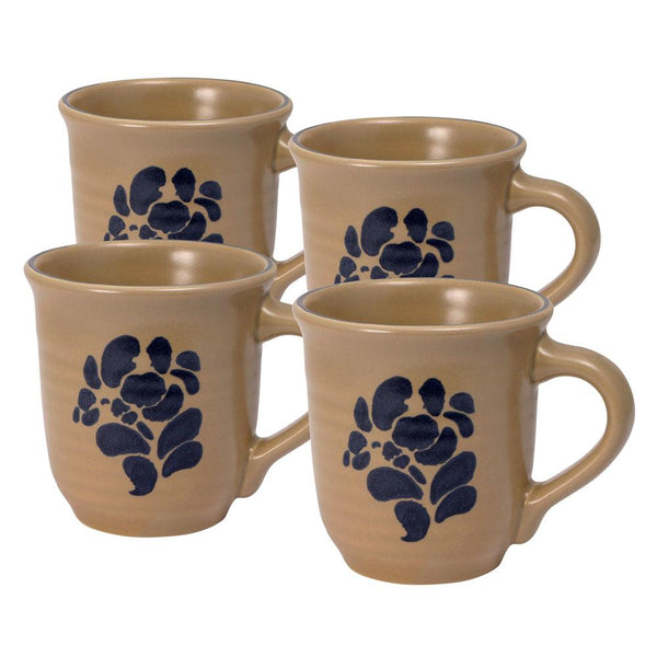 Filigree® Set of 4 Footed Mugs – Pfaltzgraff