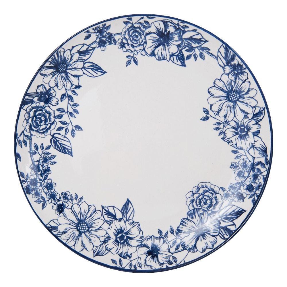 Gabriela Blue Set of 4 Dinner Plates