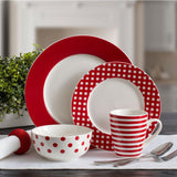 4 piece deals dinnerware set